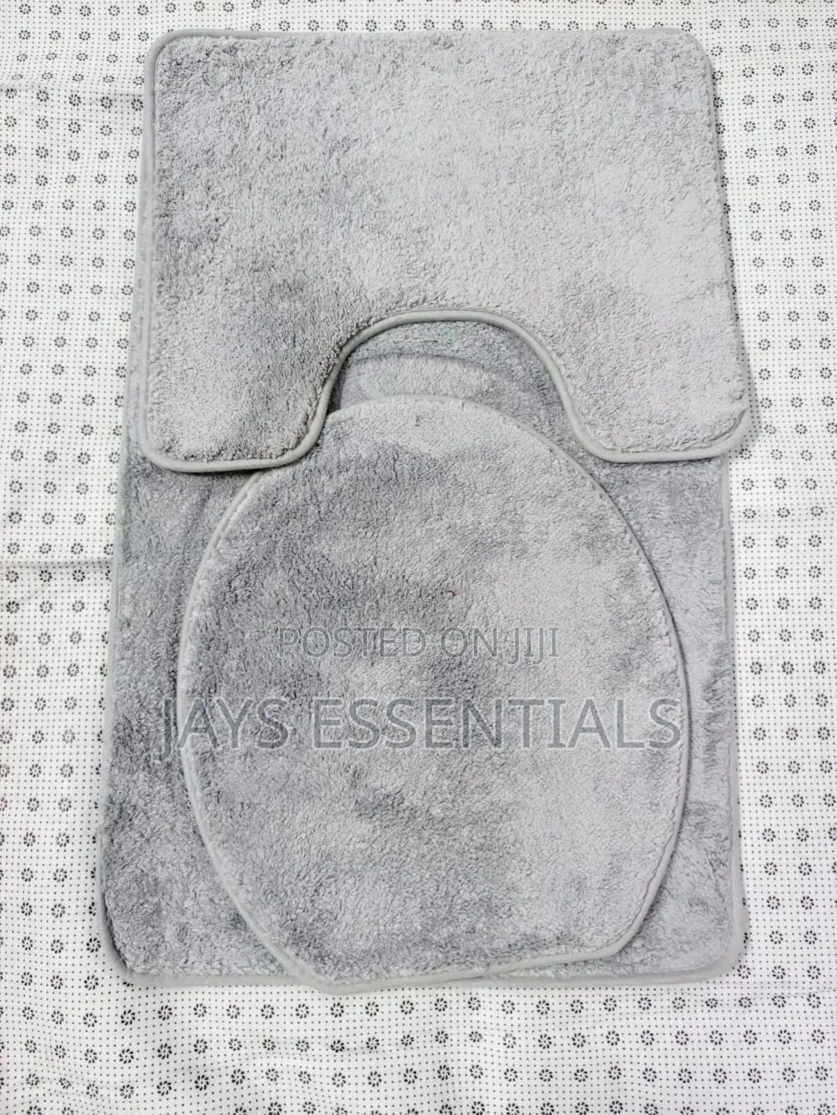 3pc Toilet Bathroom Mats
