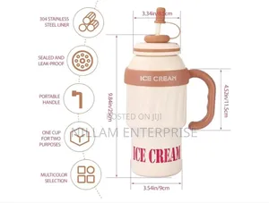 Coffee Tea Water Bottle With Portable Handle/Stanley Mug