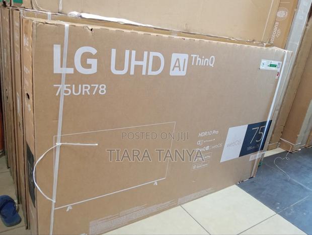 Lg 75 Inch Ur78 Webos Smart Tv Ai Thin Q
