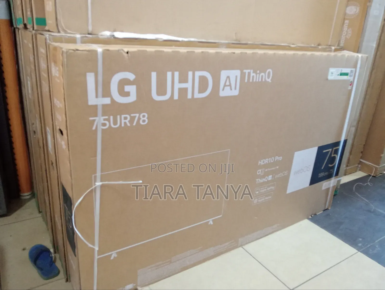 Lg 75 Inch Ur78 Webos Smart Tv Ai Thin Q