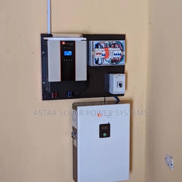 5kva Solar System With 10kwh Battery | Full Backup Setup - main view