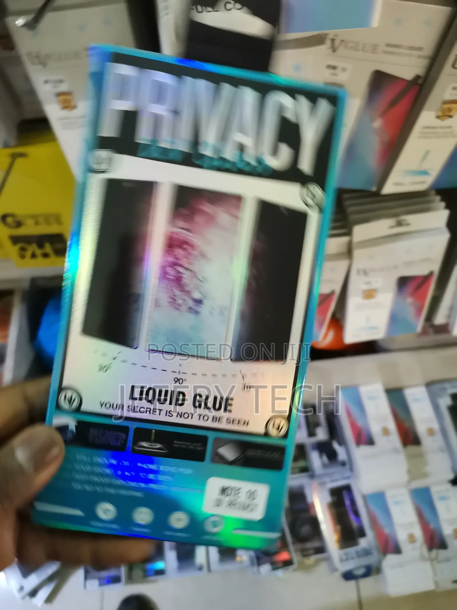 Nano Privacy Uv Screen Protector for Samsung Galaxy Note 10
