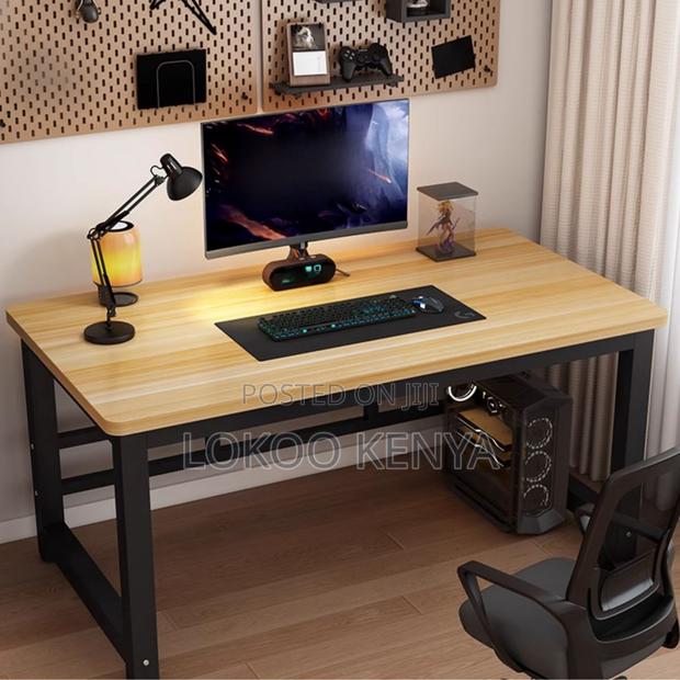 Office Table : Simple Wood Office Study Table - thumbnail 6