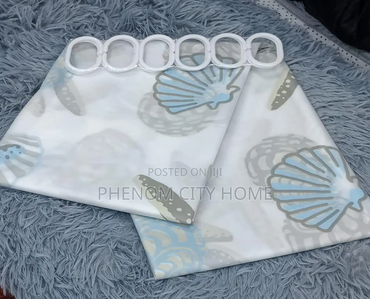 Leaf Pattern Shower Curtains