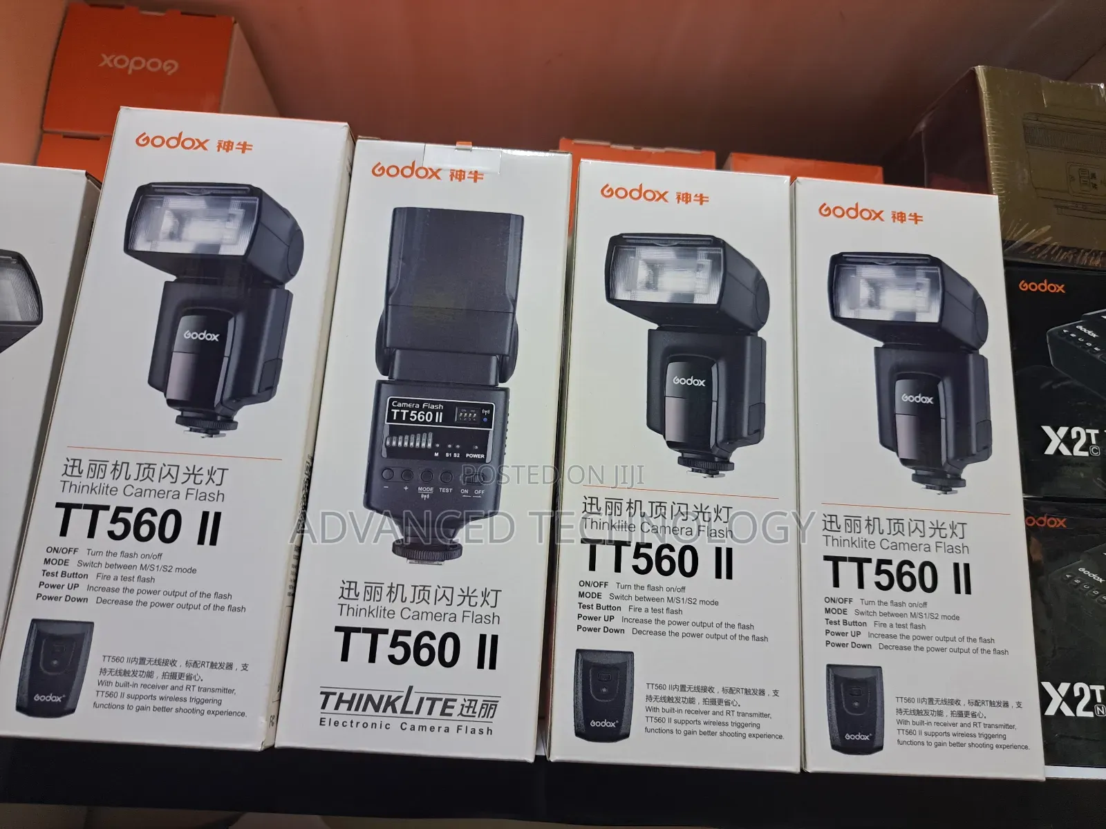Godox Tt560 Ll Speedlite With Trigger
