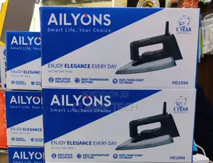 Ailyons Quality Dry Iron Box With Titanium Teflon Nonstick
