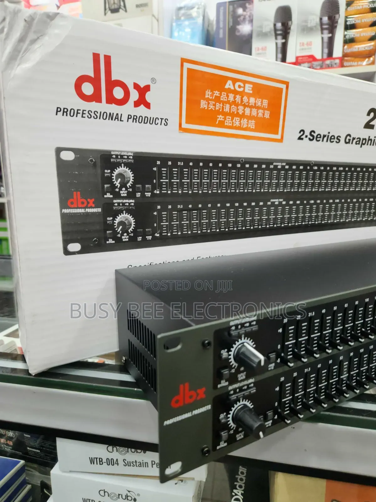 DBX 231 Dual 31 Band Graphic Equalizer