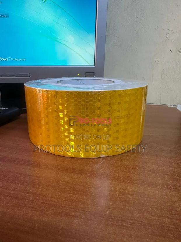 Yellow Reflective Tape 3inches By 50metres