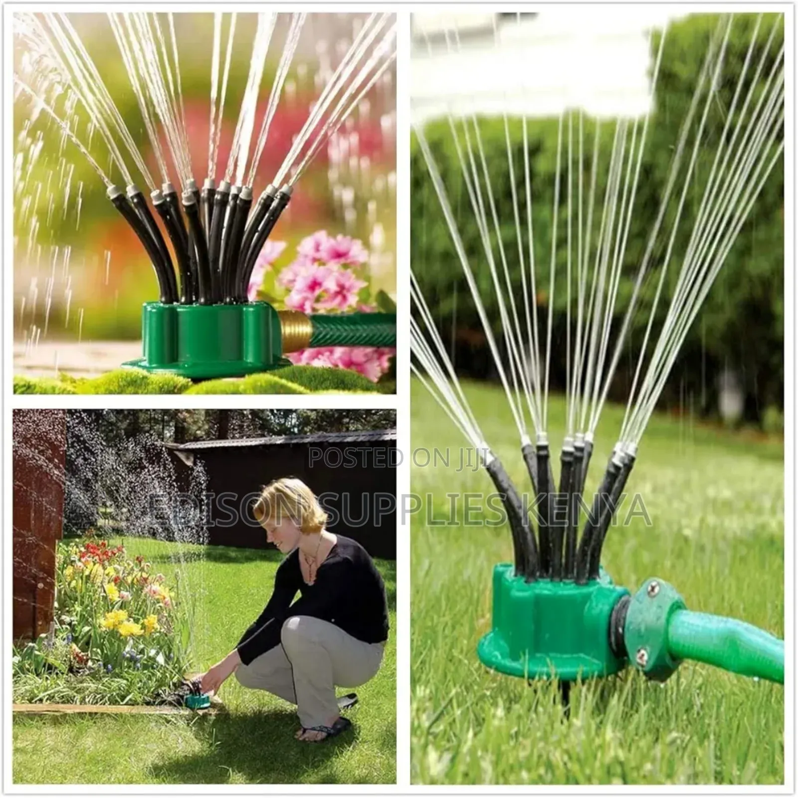 Sprinklers Multifunctional Sprinkler 360° With Spike Stand