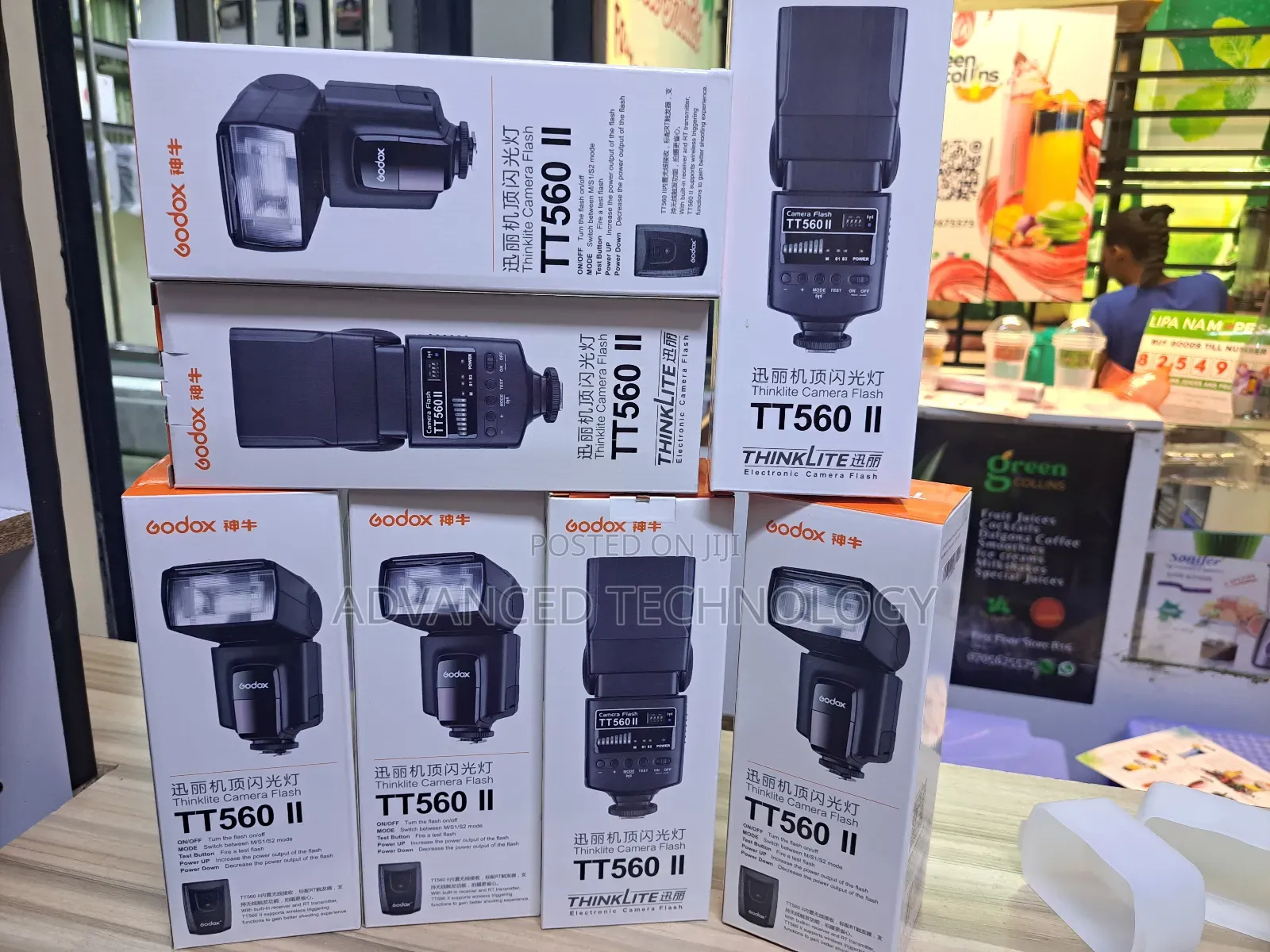 Godox Tt560 Ii Gn38 Thinklite Flash Speedlite