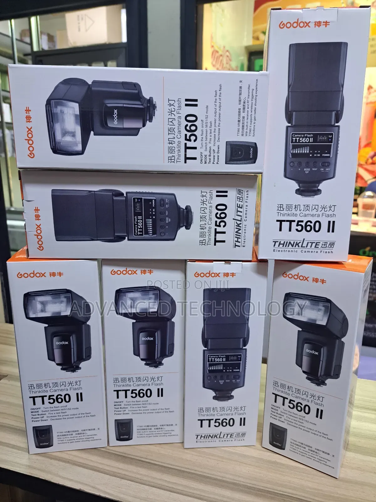 Godox Tt560 Ii Gn38 Thinklite Flash Speedlite