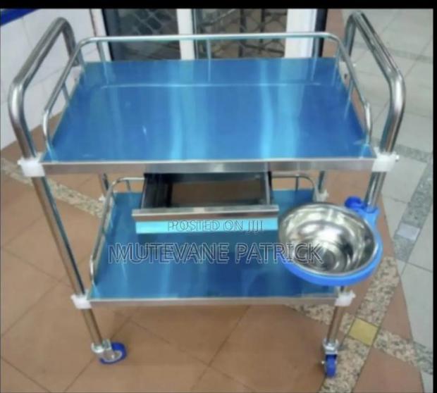 Dressing Trolley Stainless Steel - main view