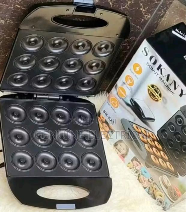 Sokany 12-Slots Nonstick Donut Maker