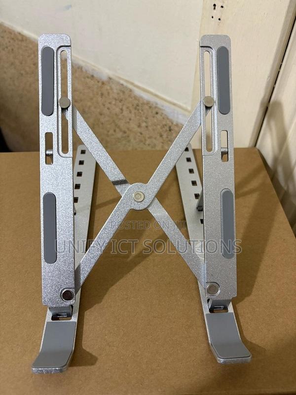 Aluminium Adjustable Laptop Stand- Metallic