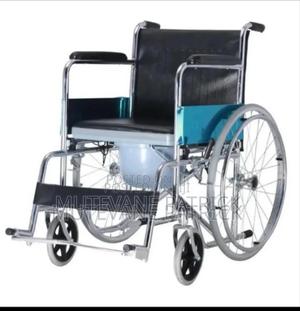 Standard Commode Wheelchair - thumbnail 2
