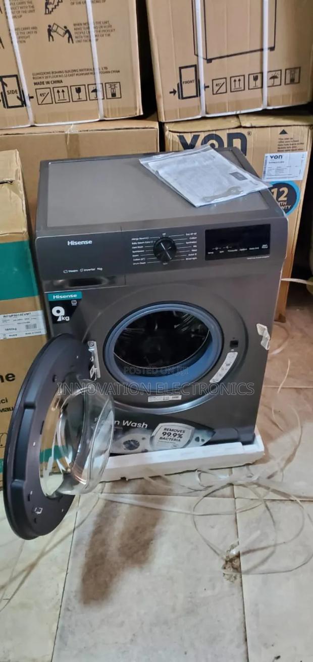 Hisense 9kgs Washing Machine Front Load