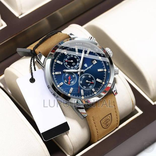 Poedagar Chronograph Gents Watch Chronograph Movement - thumbnail 3
