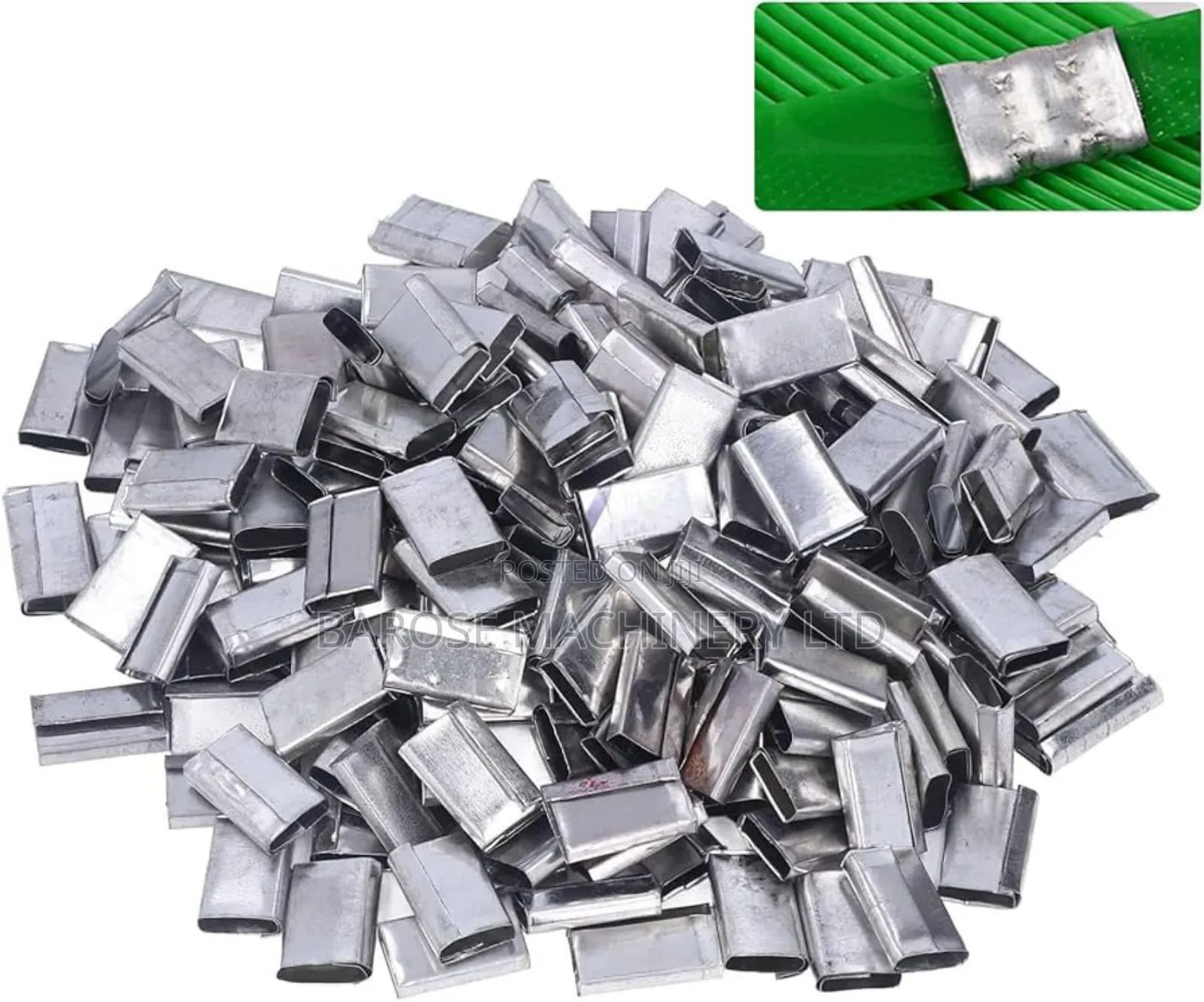 Poly Strap Metal Clips
