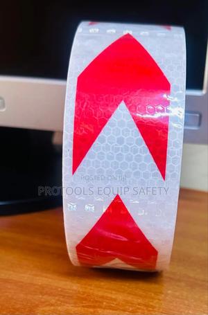 White Red Reflective Tape - thumbnail 2