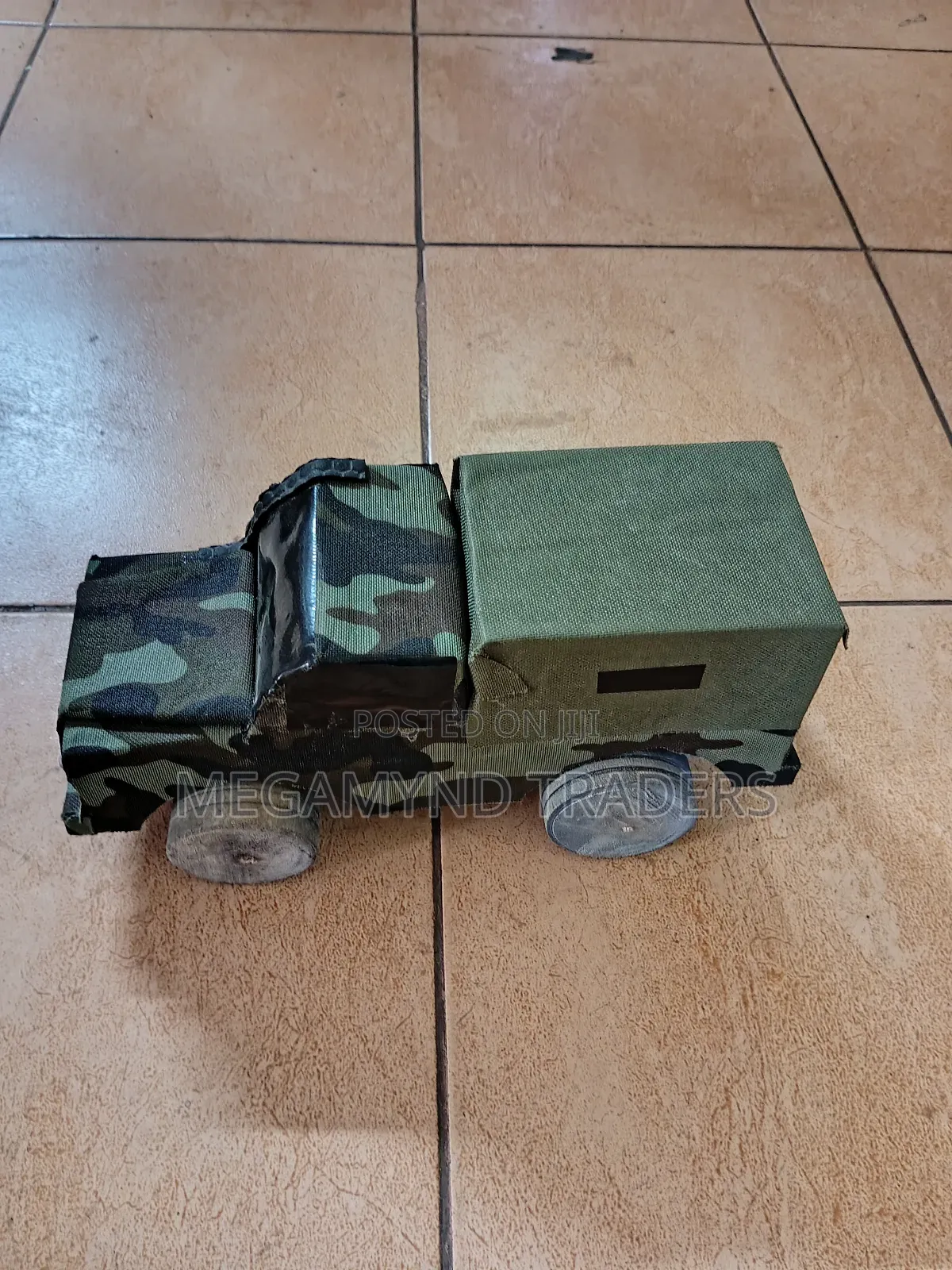 Wooden Toy Police Car Locally Made/Toy Car