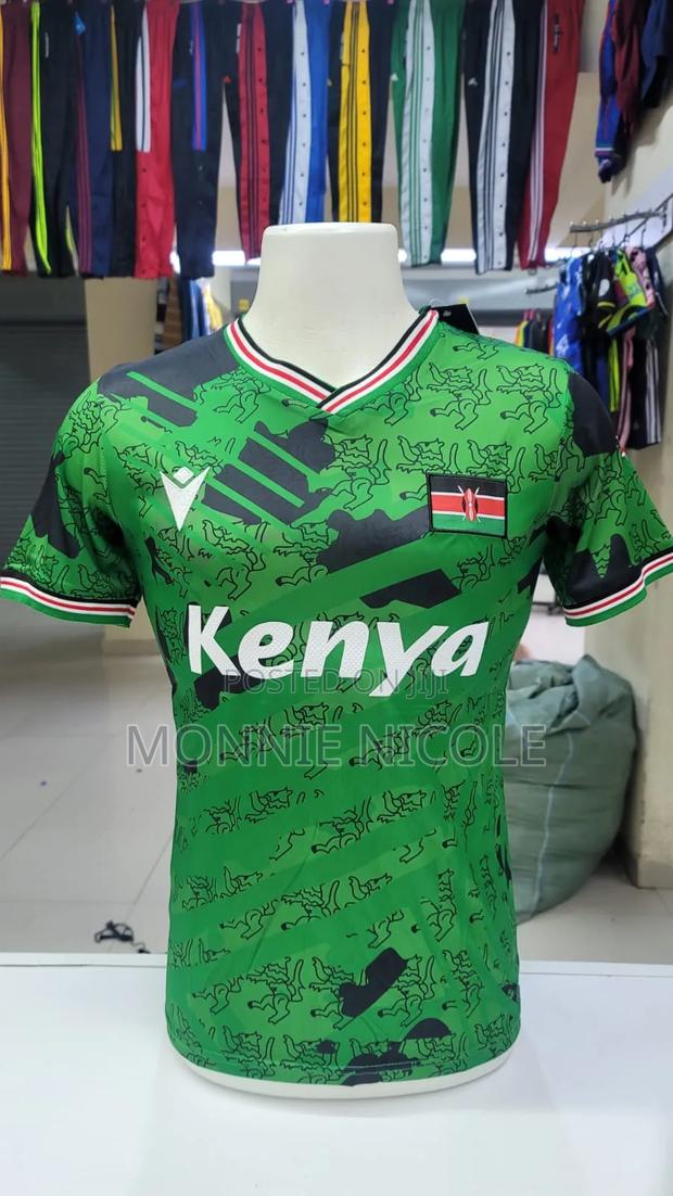 Green Kenya Jersey- Rugby Team Jersey - thumbnail 2