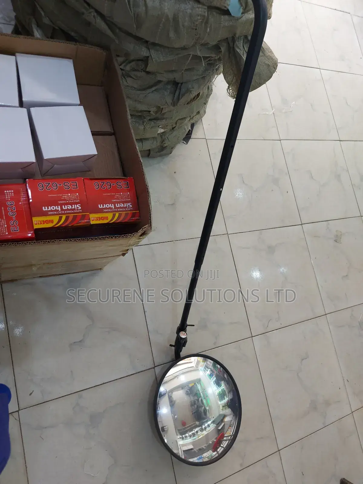 Portable Security Mirror, an Under-Vehicle Search Mirror