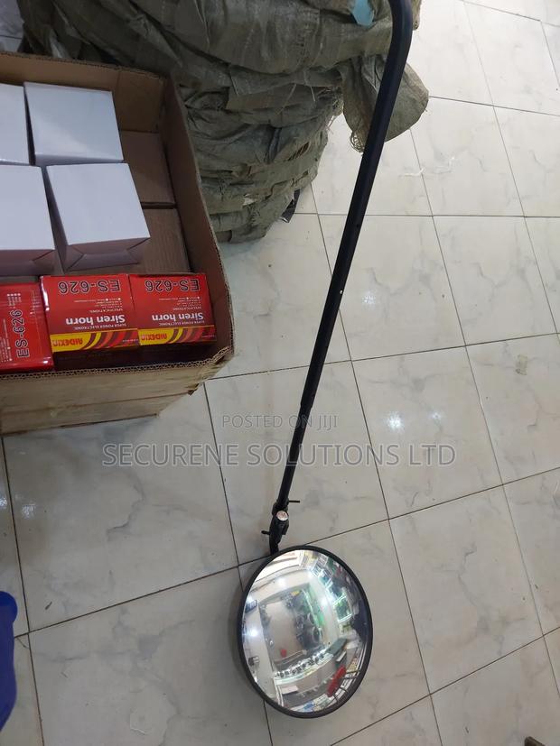 Portable Security Mirror, an Under-Vehicle Search Mirror - main view