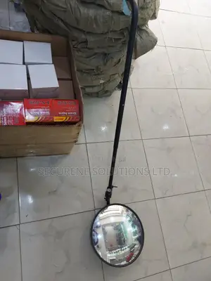 Portable Security Mirror, an Under-Vehicle Search Mirror