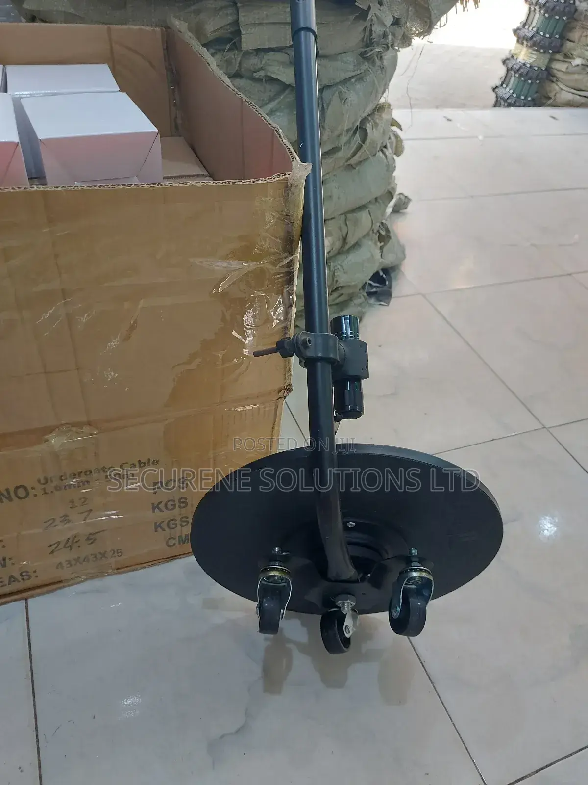 Portable Security Mirror, an Under-Vehicle Search Mirror