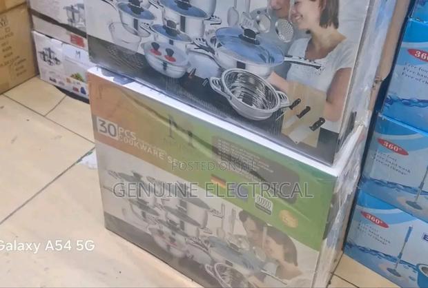 Marwa 30pcs Stainless Cookware/ Chopping Board - main view