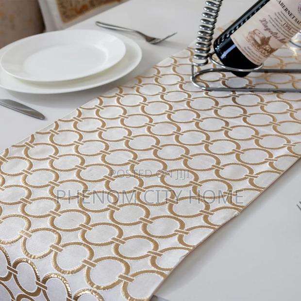 Gold Dinning Table Runners Available - main view
