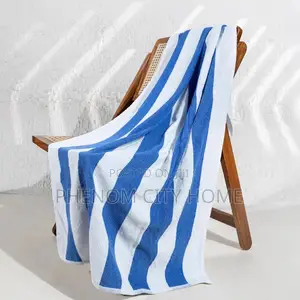 Blue Cabanas Medium Stripped Towels