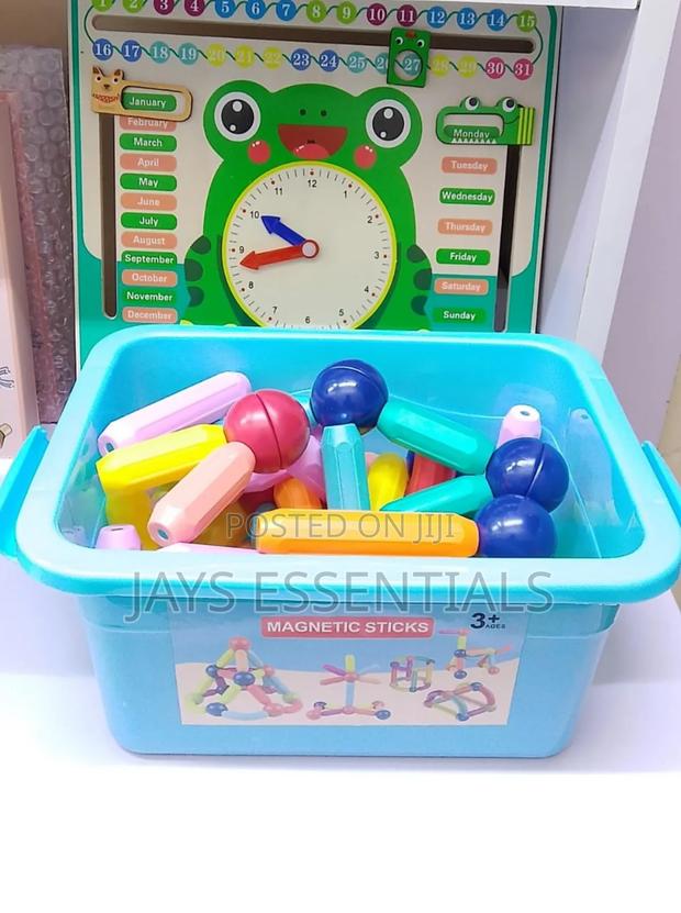 36pc Montessori Magnetic Sticks - thumbnail 3