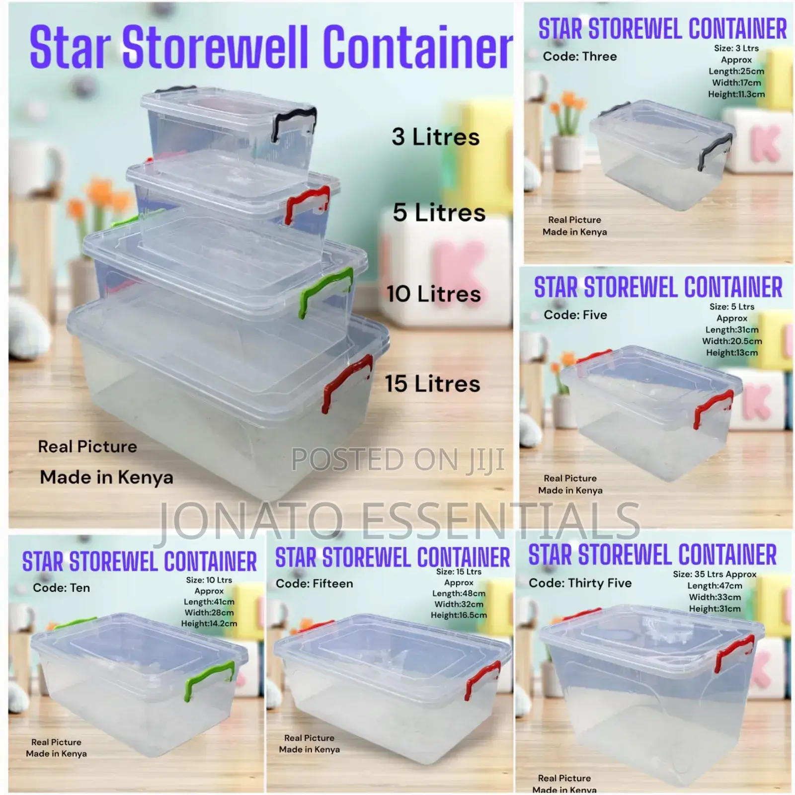3l Star Storewell Storage Container