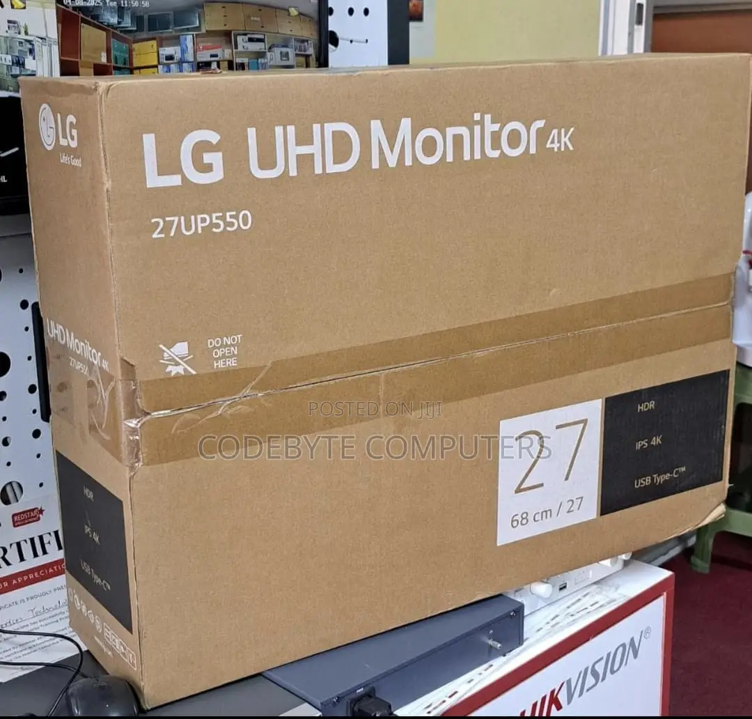 Lg 27" Uhd Monitor^°White Lg 27" Uhd Monitor