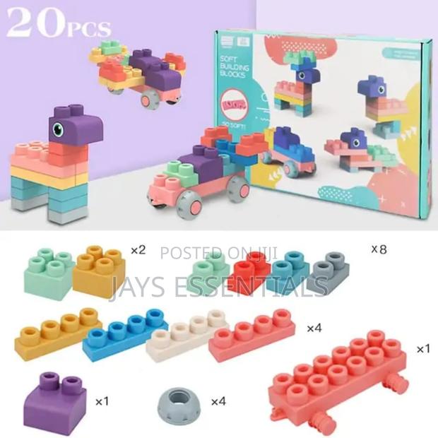 Montessori Soft Playing Blocks - main view