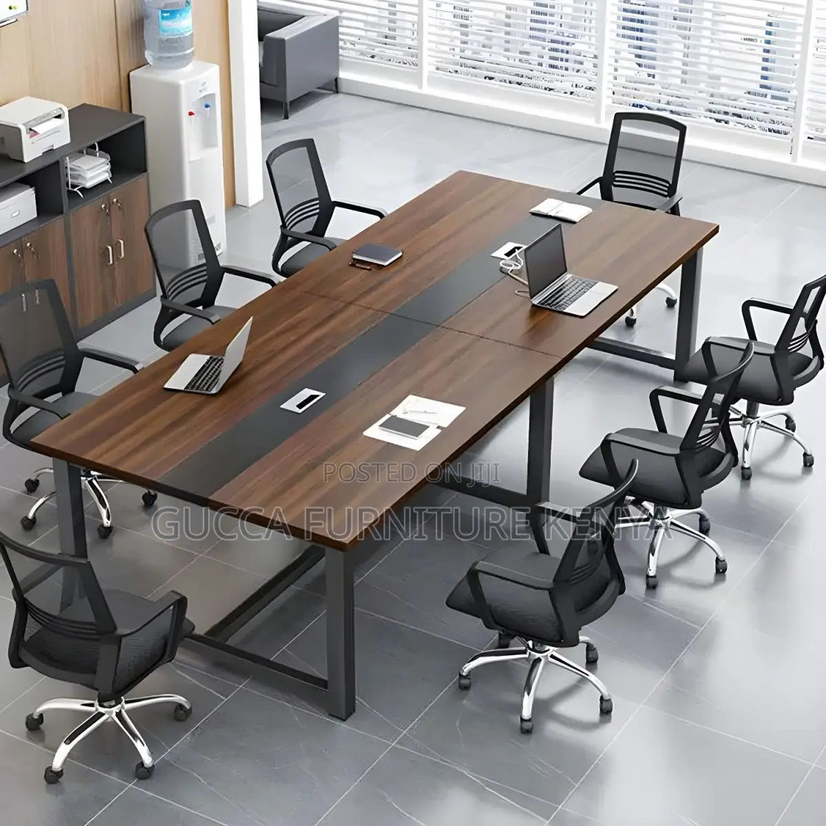 Boardroom Tables: 240cm Elegant Long Writing Boardroom Table