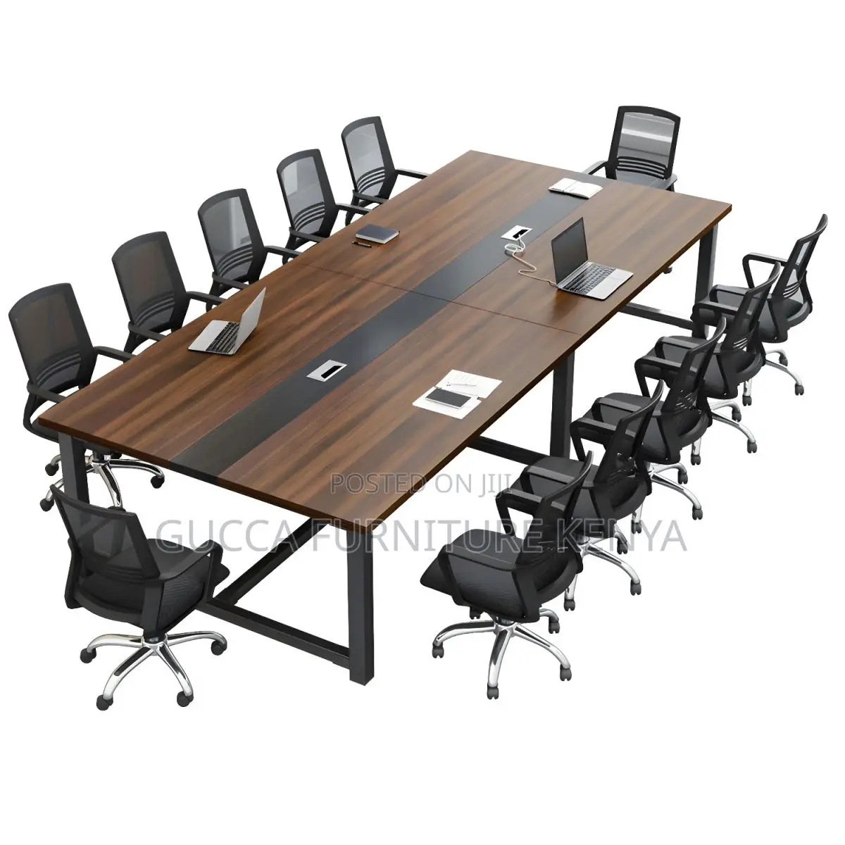 Boardroom Tables: 240cm Elegant Long Writing Boardroom Table