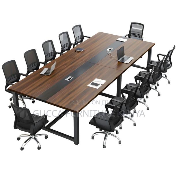 Boardroom Tables: 240cm Elegant Long Writing Boardroom Table - thumbnail 6