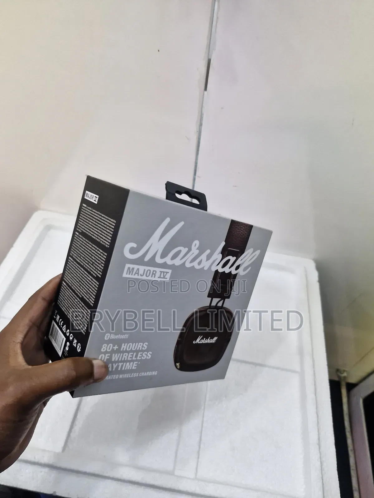 Marshall Major Iv Bluetoo Head Phones, Brand New