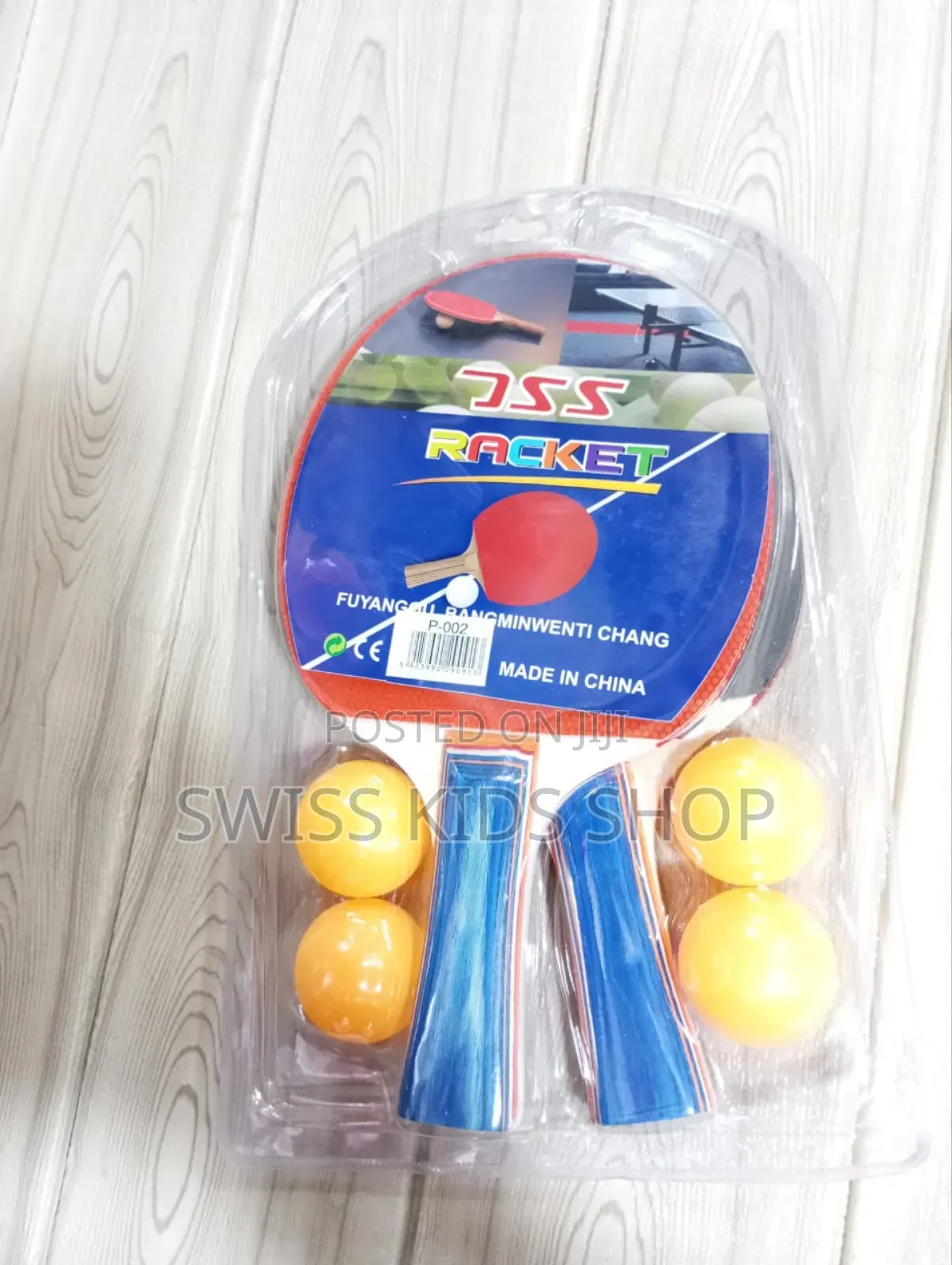 Table Tennis Rackets and Balls
