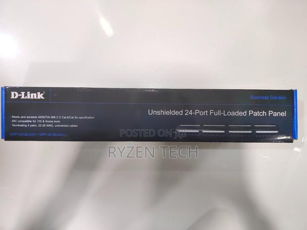 D-Link 24 Ports Patch Panel