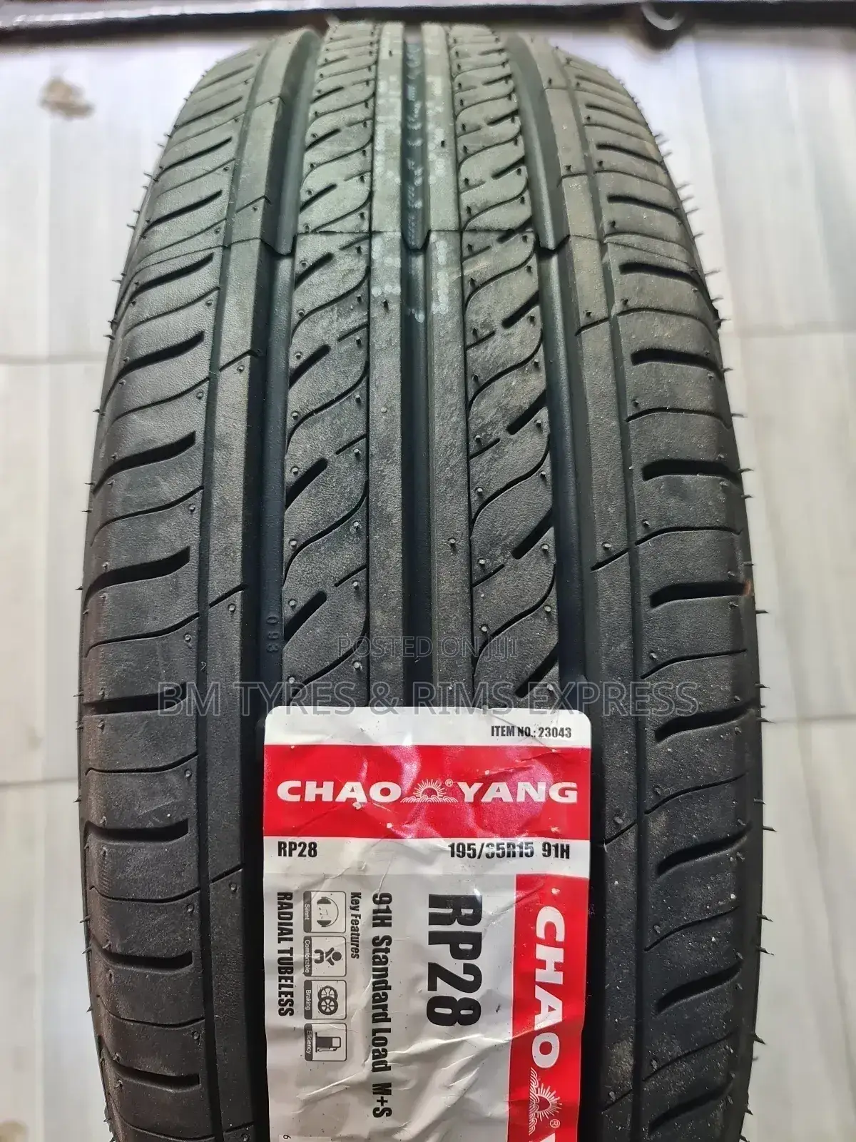 195 /65 R15 Chaoyang Tyres.