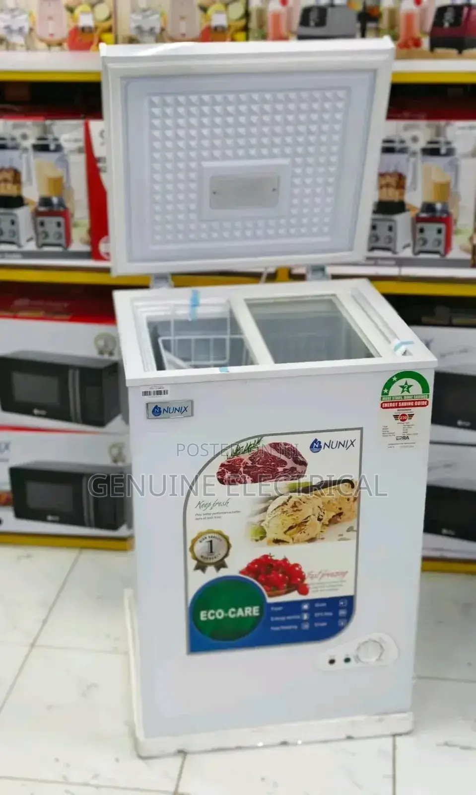 Nunix Chest Freezer 100l High Quality