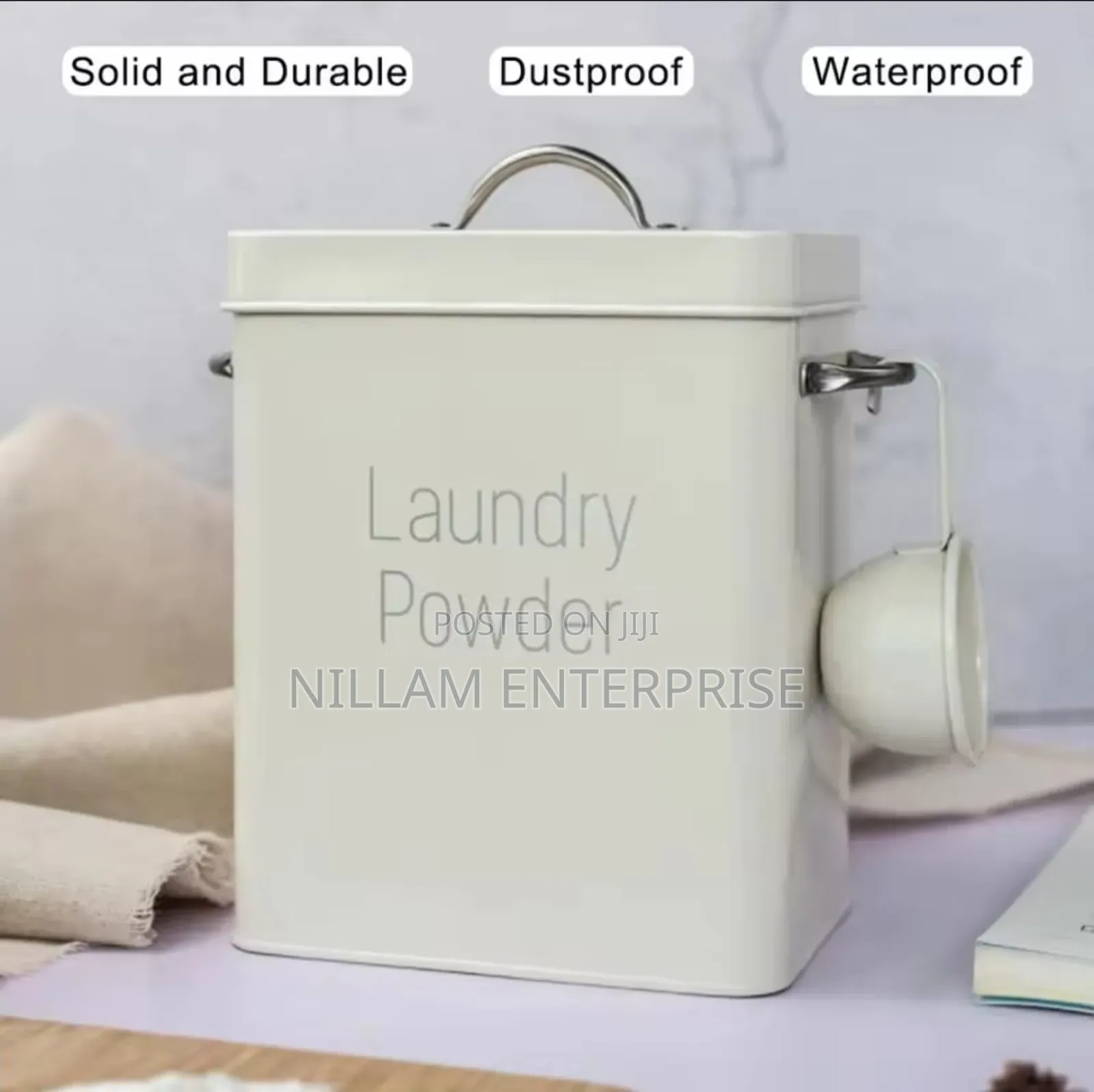 Laundry Powder Tin