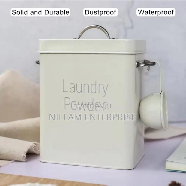 Laundry Powder Tin