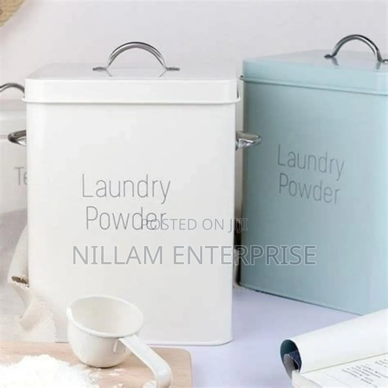 Laundry Powder Tin