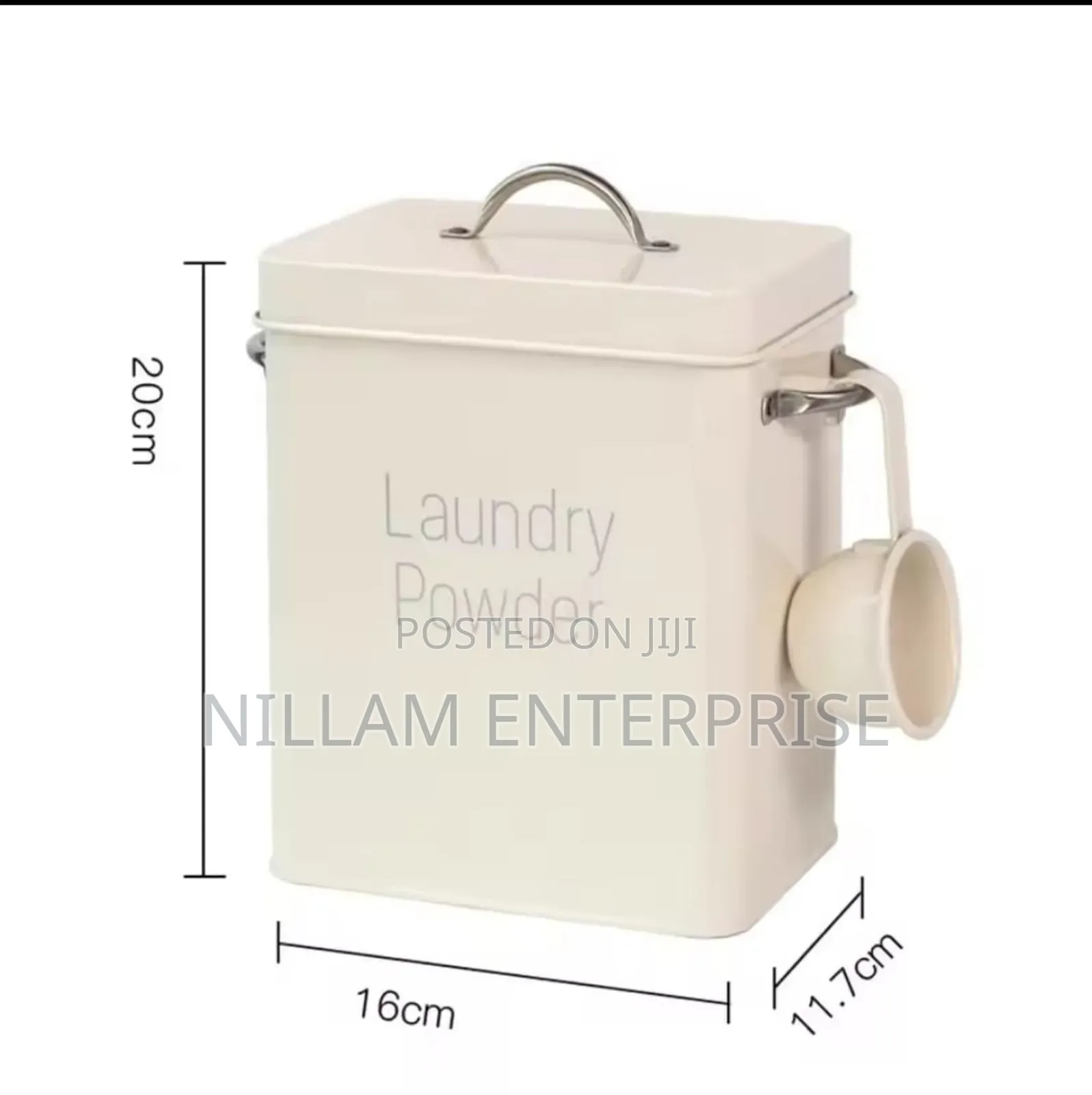 Laundry Powder Tin