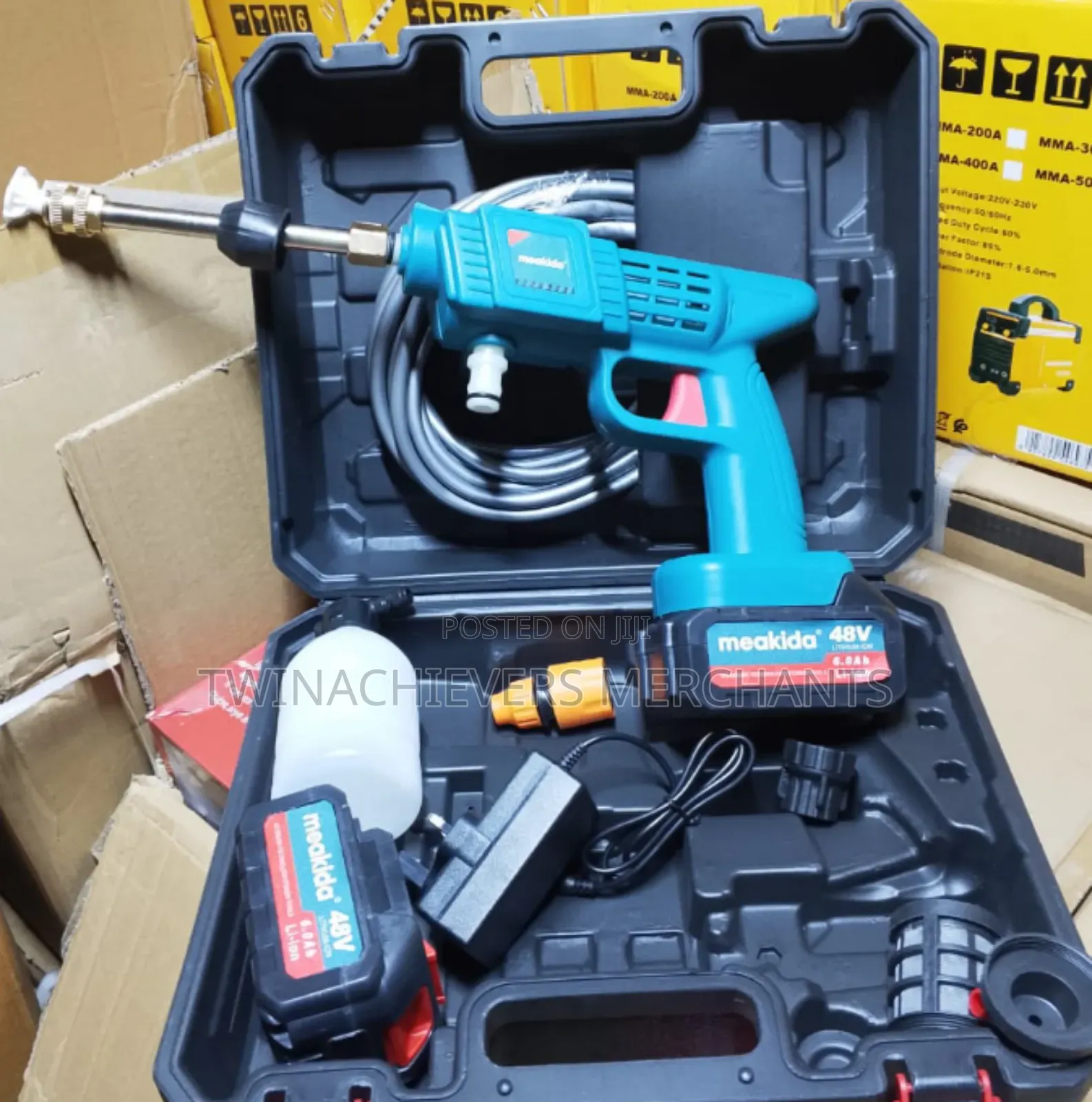 48v Meakida Cordless Carwash Machine,