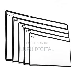 Fabric Foldable Projection Screen 100 Inch